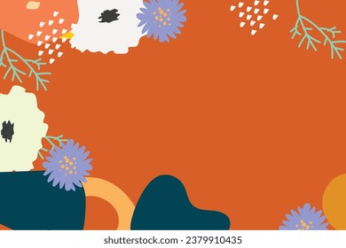 Trendy abstract square art templates.Vector fashion backgrounds. templates with geometric shapes. Good for social media posts, mobile apps, banner designs, online promotions and adverts. 