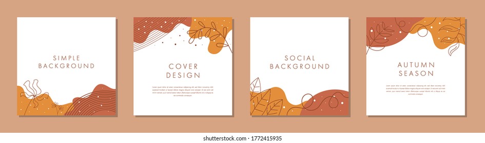 Trendy abstract square template with colorful concept. Able to use for social media posts, mobile apps, banners design, web or internet ads.