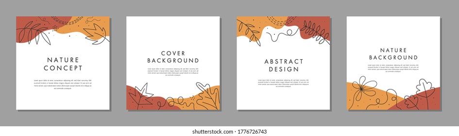 Trendy abstract square template with colorful concept. Able to use for social media posts, mobile apps, banners design, web or internet ads.
