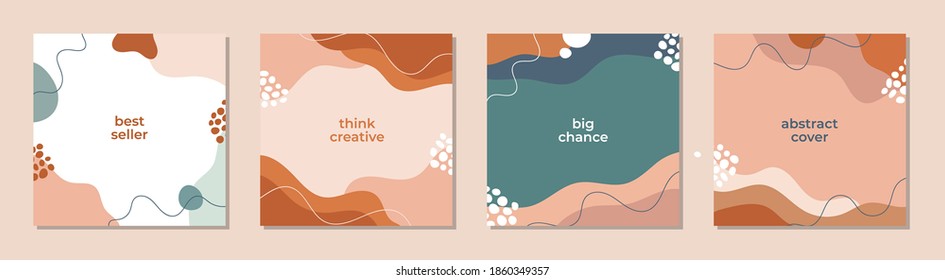 Trendy abstract square template with geometric concept. Able to use for social media posts, mobile apps, banners design, web or internet ads.