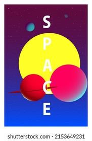Trendy abstract templates for banners, posters. Contemporary gradient design.  Modern background.