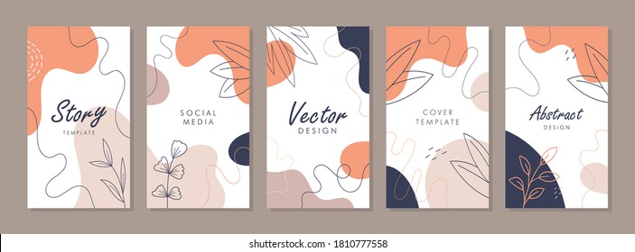 Trendy abstract universal template with colorful concept. Able to use for social media posts, stories, mobile apps, banners design, web or internet ads.