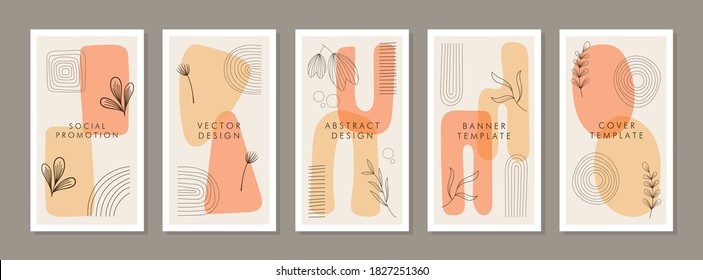 Trendy abstract universal template with colorful concept. Able to use for social media posts, stories, mobile apps, banners design, web or internet ads.