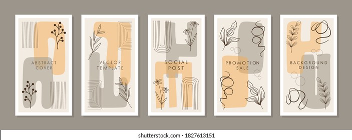 Trendy abstract universal template with colorful concept. Able to use for social media posts, stories, mobile apps, banners design, web or internet ads.