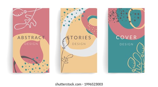 Trendy abstract universal template for promotions. Can be used for social media posts, stories, mobile apps, banner designs, web or internet ads. Pastel colors vector layout with copy space for text