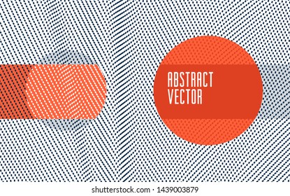 Trendy abstract vector background, science and technology theme illustration, array of dynamic particles, template for covers banners and ads.