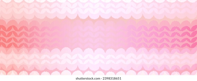 Trendy abstract vector geometric background. Modern color transition peach fuzz gradient fon with line wave. Suit for poster, cover, banner, brochure, website, sale, back, border 