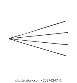 Trendy abstract vector icons with lines of geometric shapes, crafted with modern design techniques to create visually engaging illustrations