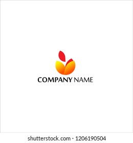 Trendy abstract vector and logo design