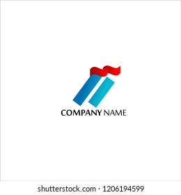 Trendy abstract vector and logo design