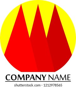 Trendy abstract vector and logo design