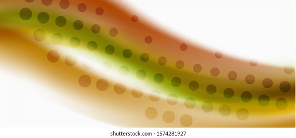Patrón de onda abstracta de moda, líneas multicolores sobre fondo blanco para el diseño de papel pintado. Vector de fondo colorido. Patrón moderno. Elemento vector creativo.