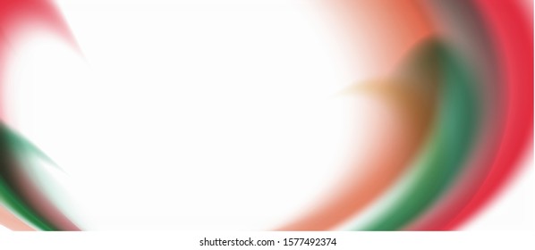 Trendy abstract wave blur pattern, multicolored lines on white background for wallpaper design. Colorful background vector. Modern pattern. Creative vector element.