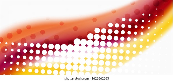 Patrón de onda abstracta de moda, líneas multicolores sobre fondo blanco para el diseño de papel pintado. Vector de fondo colorido. Patrón moderno. Elemento vector creativo.
