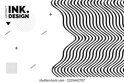 Trendy abstrakte Hintergründe. Nahtlose gestreifte Muster. Optische Geometrie-Effekte. Modedruck für Textilien und Gewebe. Diagonale;senkrechte;deformierte Linien und Bruchstücke