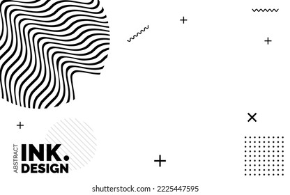 Fondo ondulado abstracto de moda. Patrones rayados sin inconveniente. Efectos ópticos de geometría. Impresión de moda para textiles y tejidos. Diagonal;vertical;líneas deformadas y ondas