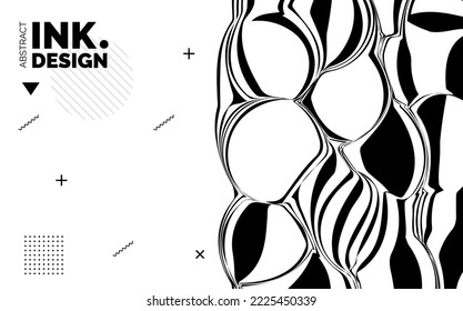 Trendy abstract wavy backgrounds. Seamless striped patterns. Geometry optical effects. Fashion print for textile and fabric. Diagonal;vertical;deformed lines and ripples