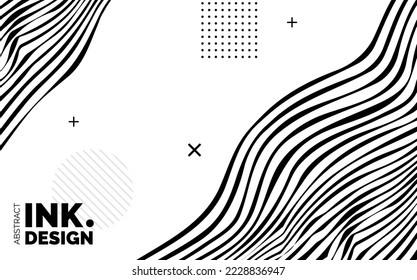 Fondo ondulado abstracto de moda. Patrones rayados sin inconveniente. Efectos ópticos de geometría. Impresión de moda para textiles y tejidos. Diagonal;vertical;líneas deformadas y ondas