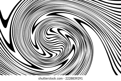Trendy abstract wavy backgrounds. Seamless striped patterns. Geometry optical effects. Fashion print for textile and fabric. Diagonal;vertical;deformed lines and ripples