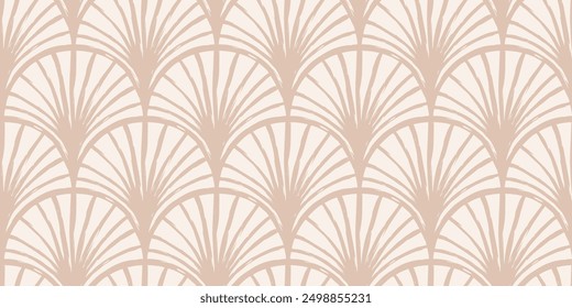 Trendy aesthetic abstract seamless pattern with geometric print. Minimalistic Organic brush stroke, ink texture. Simple design for wallpaper, textile, wrapping, packing, fabric, branding, decoration.