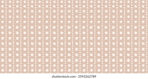 Trendy aesthetic abstract seamless pattern with geometric print. Minimalistic Organic brush stroke, ink texture. Simple design for wallpaper, textile, wrapping, packing, fabric, branding, decoration.