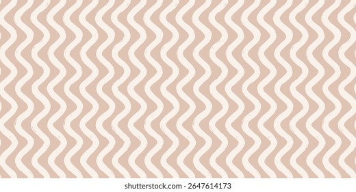 Trendige ästhetische abstrakte nahtlose Muster mit geometrischen Druck. Minimalistischer organischer Pinselstrich, Tintenstruktur. Einfaches Design für Tapete, Textil, Verpackung, Verpackung, Stoff, Branding, Dekoration.