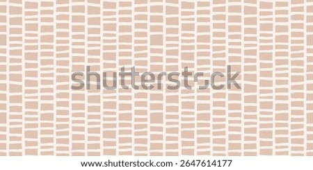 Trendy aesthetic abstract seamless pattern with geometric print. Minimalistic Organic brush stroke, ink texture. Simple design for wallpaper, textile, wrapping, packing, fabric, branding, decoration.