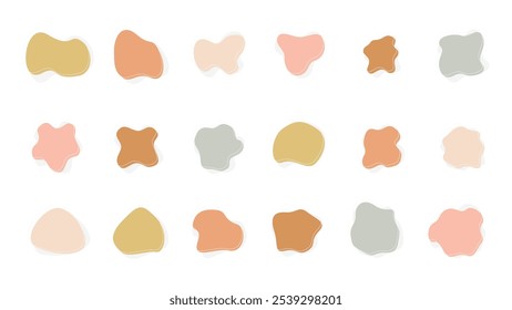 trendy aesthetic abstract shape minimalist geometric simple curve line

