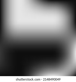 Superficie suave vacía de aluminio de moda. Fondo del degradado del vector negro plateado digital. Acuarela Gris Fondo Líquido Oscuro Borroso. Malla mínima de gradiente metálico mínimo monocromo.