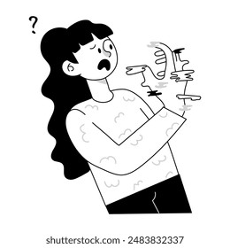 Mini Ilustraciones de moda de Amnesia Doodle