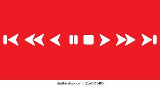 Trendy arrow icon set for your design.