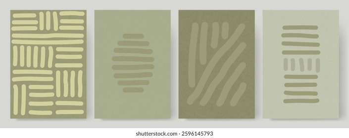 Trendy art background vector.
Canvas art for wallpaper, wall arts, prints, fabric, pattern and packaging. Vector aesthetic modern illustration of lines.