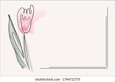 
Trendy art cards with simple wildflowers floral elements. Template for greetings, invitations, cards, or save the date.