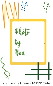 Trendy background, abstract texture, fun looking and colorful.