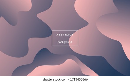 Trendy background with deep gradients and vibrant colors. Futuristic geometric fluid vector design. 