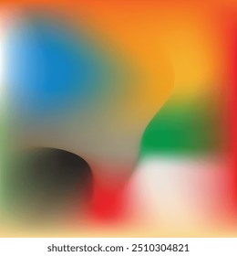 Trendy background with gradient mesh