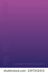 Trendy Background with Gradient Mesh Holographic Shapes. Vector Cover Design for your Business. Minimal Colourful Print Set for Your Identity Style. 