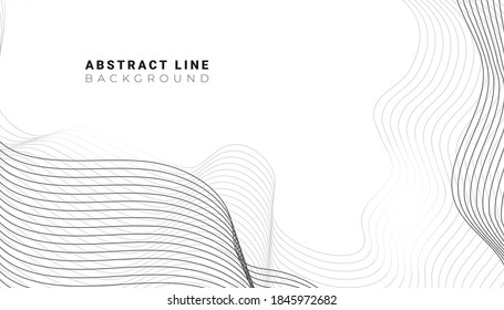 Las líneas de fondo de moda ondean el diseño de franjas abstractas. Gradientes fluidos para carteles, carteles, cubiertas.