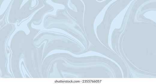Trendy Hintergrund mit flüssiger Textur in grauen Farben. Flüssige Wellenströmung von Farbe oder Rauch für Banner, Flyer, Deckel oder Plakat im trendigen Säure-Rave-Stil. optische Täuschung