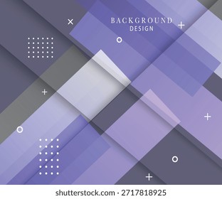 Fondo de moda con forma de rayas geométricas superpuestas