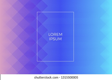 Trendy background with rhombus. Vector illustration