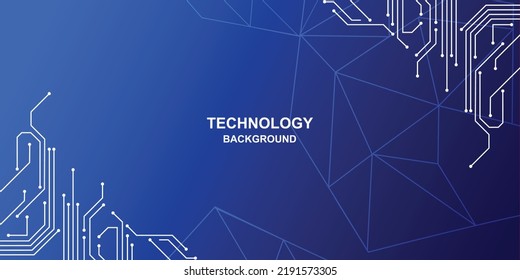 Trendy background with the theme of modern technology. Abstract wallpapers with panoramic styles for poster templates, banners, and other graphic designs.