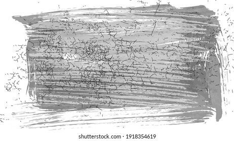 Trendy background of watercolor minimalistic abstract hand painted illustration. Modern chalk texture background. Great for design wall decoration, wallpaper. Vector black white brush stroke