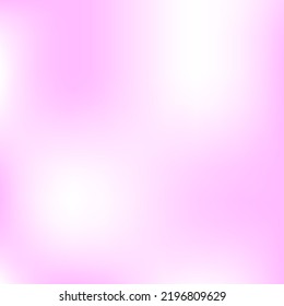 Trendy Barbie Vector Fashion Gradient Mesh. Minimal Bright Digital Vibrant Color Blurry Wallpaper. Smooth Liquid Pink Soft Watercolor Gradient Background. Empty Pastel Light White Blurred Texture.