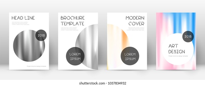 Trendy bewitching template for Brochure, Annual Report, Magazine, Poster, Corporate Presentation, Portfolio, Flyer. Beautiful lines cover page.