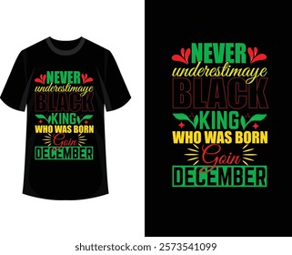 Trendy Black History Day t-shirt Design