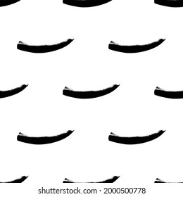 Diseño gráfico moderno en blanco y negro con trazos y manchas. Estilo escandinavo minimalista. Fondo abstracto vectorial con líneas pintadas a mano. Diseño para envolver papel, impresiones, tejidos
