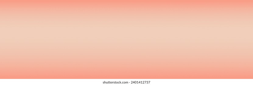 Trendy blurred background of Pantone color 2024, beautiful orange peach shade of summer. Template for creating trendy gradient pink texture for cover and web design.