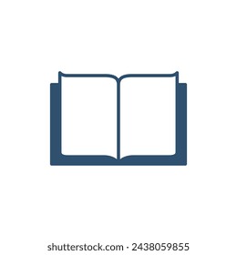Trendy Book Education Icon Vector Template