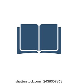 Trendy Book Education Icon Vector Template